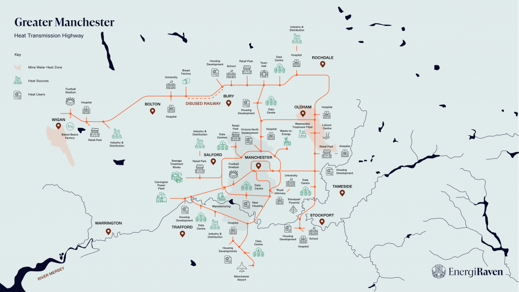 Greater Manchester Map HH
